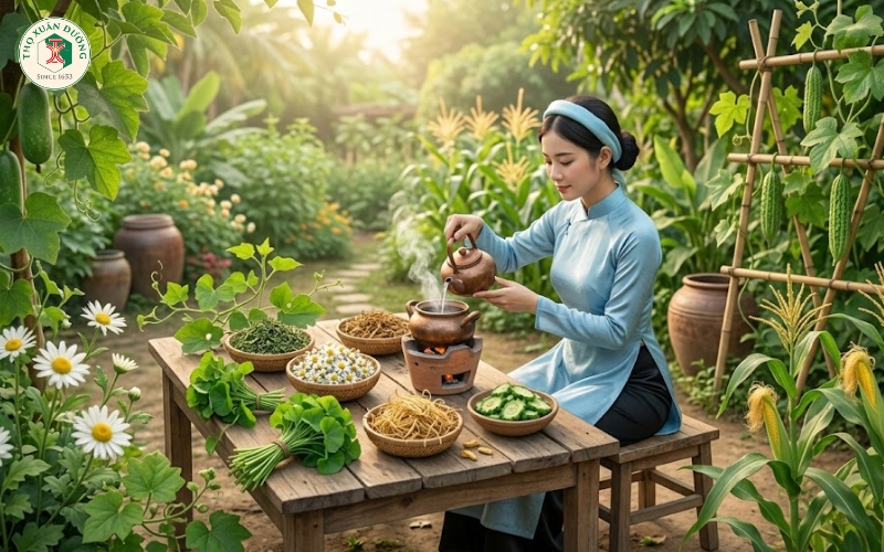 Các vị thảo dược giúp thanh nhiệt giải thử ngày hè