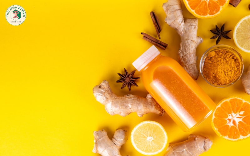 Nước gừng cô đặc giúp tăng miễn dịch và chống viêm tự nhiên